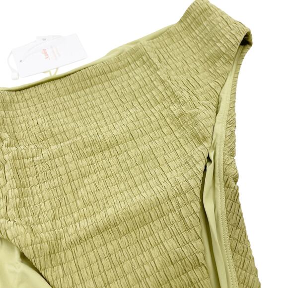 Andie Swim The 90's High Waisted Bikini Bottoms in Sage Green XL New with Tags! - Picture 3 of 5